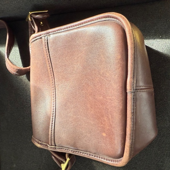 PROJECT Coach Legacy Small Flap 9965 Mahogany VINTAGE - Picture 4 of 8